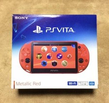 【Nieużywany】 Sony PCH-2000 ZA26 Playstation PS Vita Wi-Fi Metaliczna czerwona konsola F/S na sprzedaż  Wysyłka do Poland