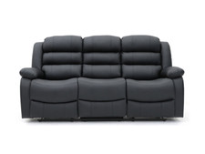 Roma black leather for sale  OSSETT