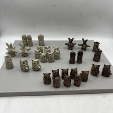 Ceramic miniature owls for sale  BIGGLESWADE