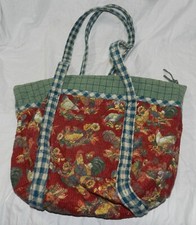 Quilted red green for sale  Saxapahaw