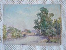 Aquarelle xixe route d'occasion  Carqueiranne