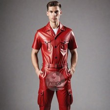 MACACÃO MASCULINO COURO GENUÍNO VERMELHO MACACÃO BOTÃO FRONTAL MACACÃO GERAL comprar usado MACACÃO MASCULINO COURO GENUÍNO VERMELHO MACACÃO BOTÃO FRONTAL MACACÃO GERAL comprar usado  Enviando para Brazil