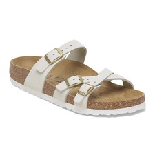 Sandálias brancas antigas femininas Birkenstock Franca novas com etiquetas/ob 7n (38 UE) comprar usado  Enviando para Brazil