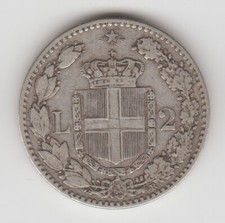 Umberto lire argento usato  Treviso