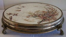 Plat xxe faïence d'occasion  Nice-