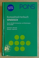 Pons kompaktwörterbuch spanis gebraucht kaufen  Köln
