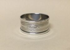 Solid silver napkin for sale  LINCOLN