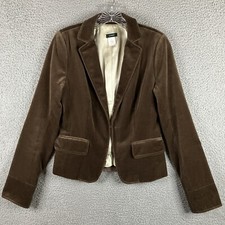 J. Blazer CREW Ecole estilo jaqueta veludo marrom 97130 tamanho 4 comprar usado  Enviando para Brazil