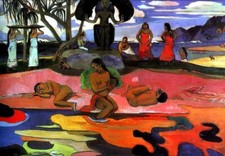 Gauguin thaiti stampa usato  Napoli
