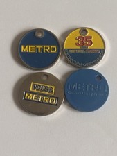 Usado, Lot X 4 Jetons De Caddie Différents Métro Grossiste Professionnel Cash And Carry comprar usado  Enviando para Brazil