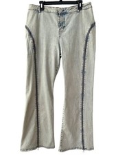 Jeans jeans feminino BDG Urban Outfitters comprimento total perna zíper tornozelo até cintura 34 comprar usado  Enviando para Brazil