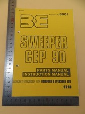 Sweeper cep parts for sale  COLCHESTER