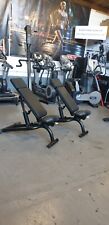 Technogym adjustable bench for sale  NORTHAMPTON