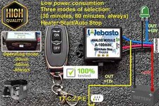 Webasto A-100mini controlador Telsestart saída analógica +12v, usado comprar usado  Enviando para Brazil