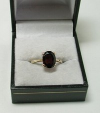 9ct gold garnet for sale  CLITHEROE