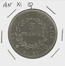 ** FRANCE - RARE  5 Francs BONAPARTE PREMIER CONSUL  AN XI  Q ** comprar usado  Enviando para Brazil
