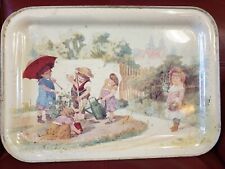 vintage tin tea tray for sale  ST. NEOTS