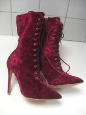 Red purple velvet for sale  MATLOCK