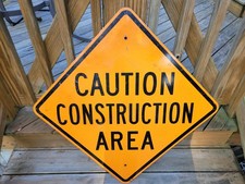 Caution construction area for sale  Berlin Heights