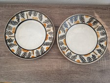 Paire assiettes art d'occasion  Abbeville
