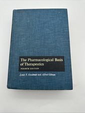 1970 The Pharmacological Basis of Therapeutics Fourth Edition Goodman & Gilman, usado comprar usado  Enviando para Brazil