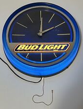 Bud light clock for sale  Lemont