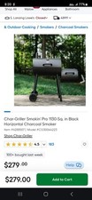 Char griller for sale  Springfield