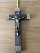 Holzkreuz messing jesus gebraucht kaufen  Rottenburg am Neckar