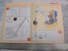 Meccano manuel montage d'occasion  Les Sables-d'Olonne
