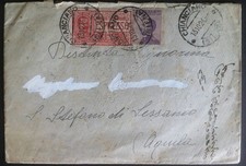 Storia postale regno usato  Milano