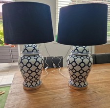 Pair navy white for sale  LEICESTER