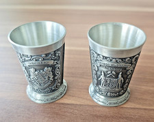 Relief zinnbecher schnaps gebraucht kaufen  Hohenlinden
