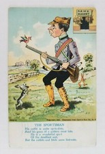 Postcard man hunting for sale  Reading
