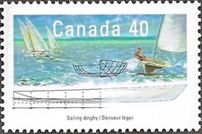 Usado, Canadá #1319 "Barcos de Prazer" Novo em Folha 1991 Original Goma Impecável comprar usado  Enviando para Brazil