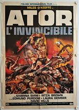 Affiche cinéma ator d'occasion  La Courtine