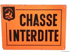 Ancienne tôle chasse d'occasion  Orleans-