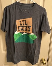 Camiseta Masculina Grande Lil Dicky South Park Design Cinza Rara comprar usado  Enviando para Brazil