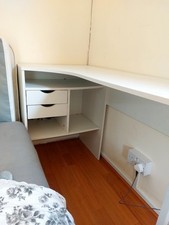White desk for sale  TWICKENHAM