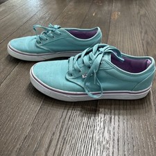 Tênis VANS Off the Wall azul-petróleo skate aquático tamanho feminino 6 comprar usado  Enviando para Brazil