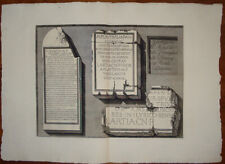 Piranesi stampa antica usato  Roma