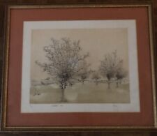 Superbe gravure originale d'occasion  Les Ulis