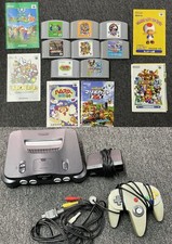 Console Nintendo 64 N64 Japão versão japonesa completo testado + pacote com 8 jogos comprar usado  Enviando para Brazil