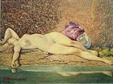 Ancien tableau huile d'occasion  Meaux