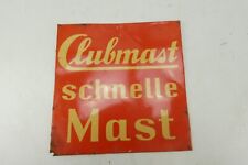 Clubmast blechschild reklamesc gebraucht kaufen  Oldenburg (Oldenburg)