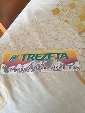 Adesivo vintage trezeta usato  Brescia