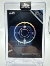 Bounty Hunters 2024 Topps Cromo Negro Star Wars Facciones Galácticas #'d 51/99 segunda mano  Embacar hacia Mexico