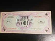 100 lire lire usato  Portogruaro