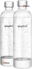 Garrafas PET Sodapop Cooper, frascos de reposição apenas pacote com 2 850 ml, usado comprar usado  Enviando para Brazil