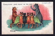 C1904 louis wain for sale  BISHOP'S STORTFORD