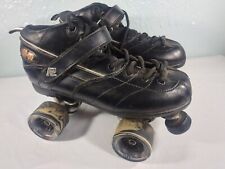 Usado, Rock Skates GT-50 patins - Preto tamanho masculino 9 / feminino 10 roda redemoinho de mármore comprar usado  Enviando para Brazil